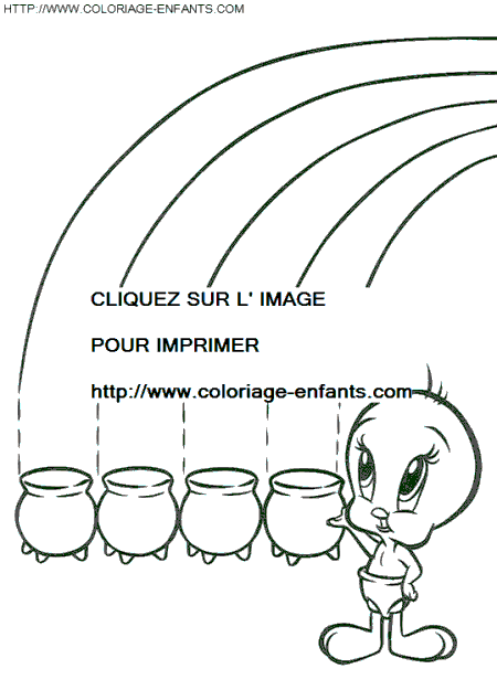 coloriage baby looney tunes