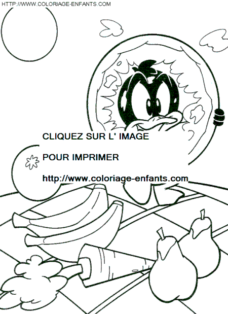 coloriage baby looney tunes