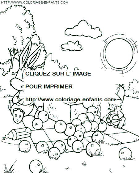 coloriage baby looney tunes