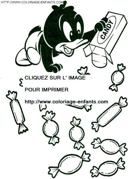 coloriage baby looney tunes