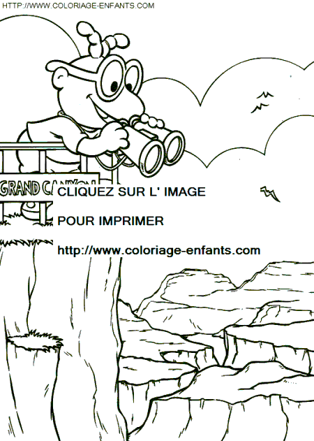coloriage baby muppets