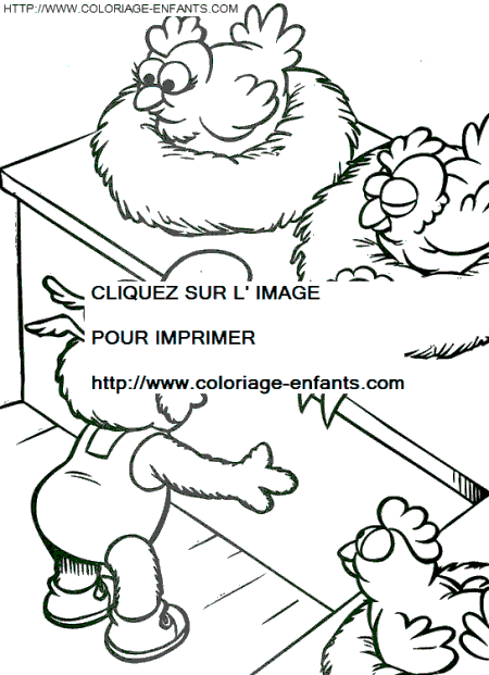 coloriage baby muppets