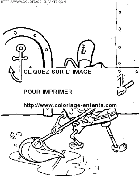 coloriage serie tv bob eponge et ses amis