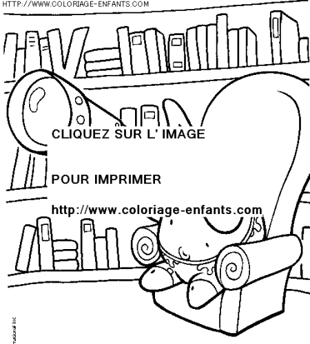 coloriage serie tv bob eponge et ses amis