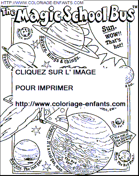 coloriage Serie Tv Bus Magique