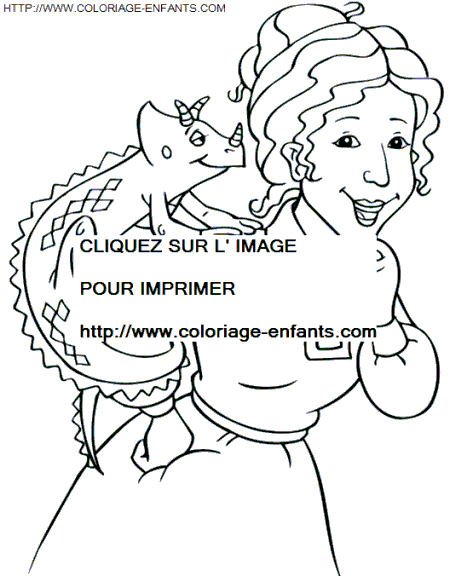 coloriage Serie Tv Bus Magique