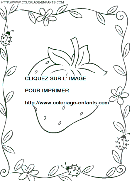 coloriage charlotte aux fraises