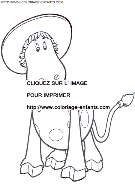 coloriage Serie Tv Manege Enchante