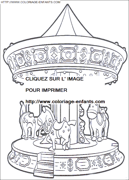 coloriage Serie Tv Manege Enchante