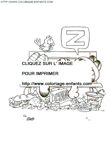 coloriage Serie Tv Garfield