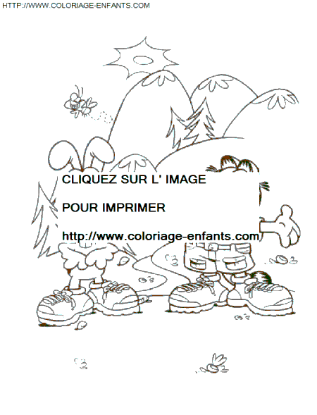 coloriage Serie Tv Garfield