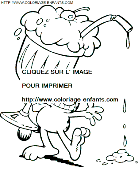 coloriage Serie Tv Garfield