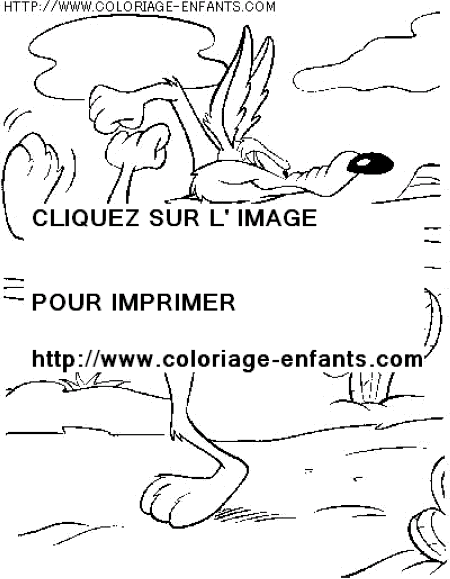 coloriage serie tv looney tunes