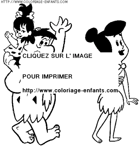 coloriage serie tv pierrafeux