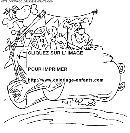 coloriage serie tv pierrafeux