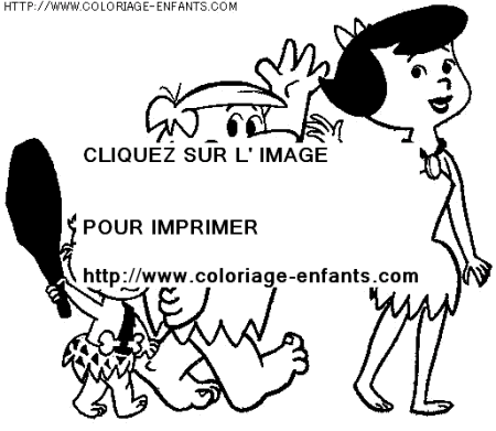 coloriage serie tv pierrafeux