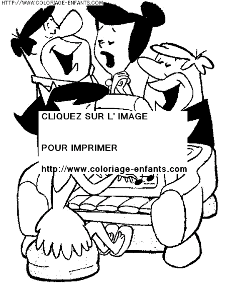 coloriage serie tv pierrafeux