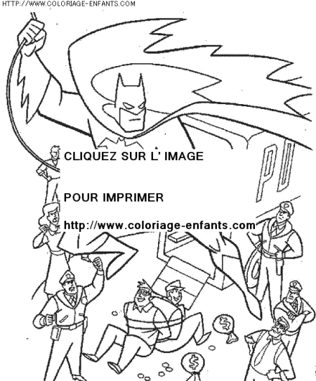 coloriage super heros superman