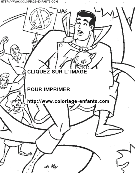 coloriage super heros superman