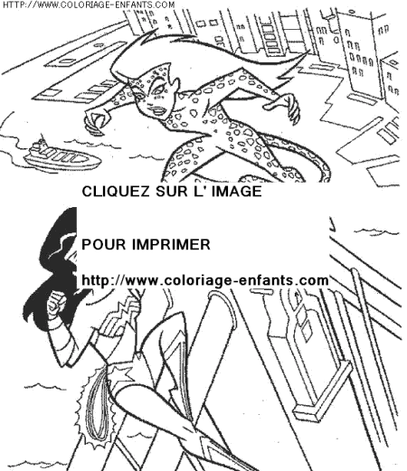 coloriage super heros superman