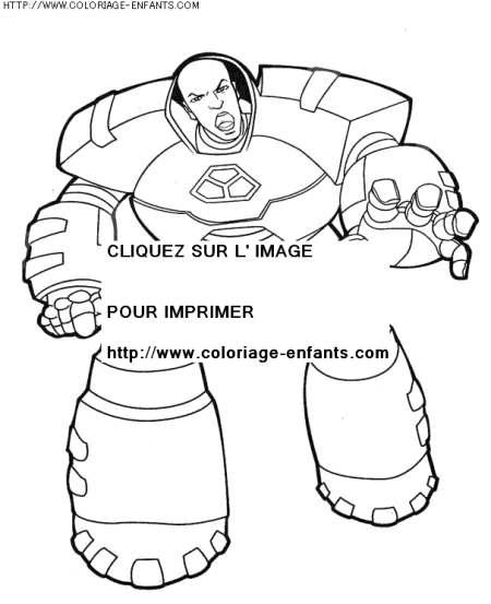 coloriage super heros superman