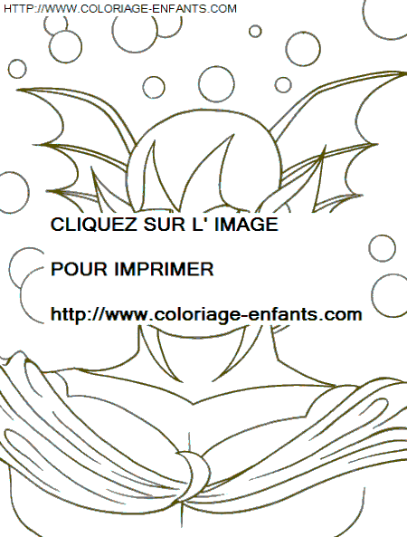 coloriage Superheros Goldorak