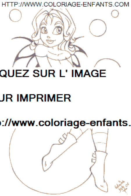 coloriage Superheros Witch