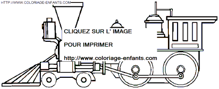 coloriage train locomotive ancienne