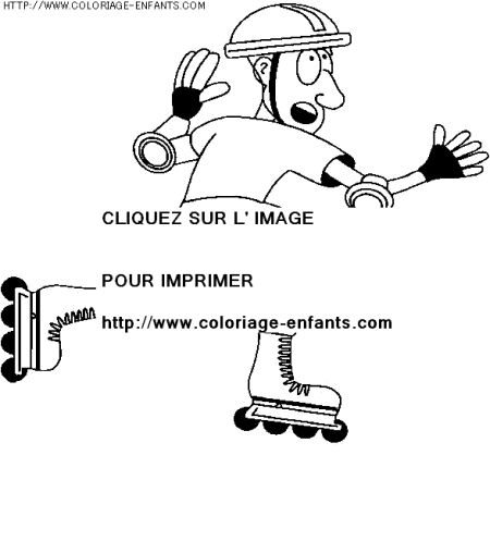 coloriage vie quotidienne sports