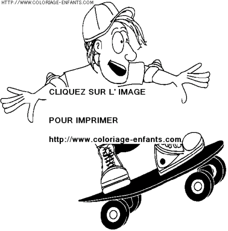 coloriage vie quotidienne sports