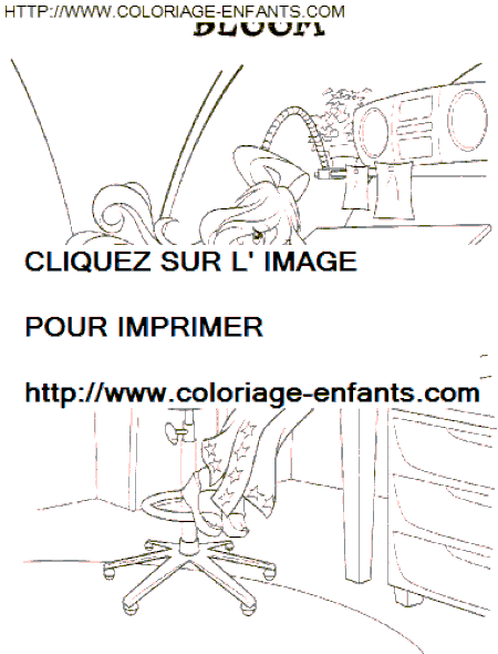 coloriage winx bloom