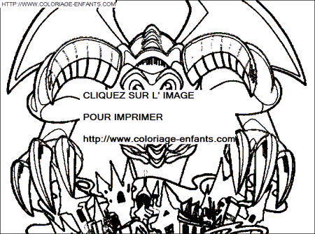 coloriage yu gi oh le crane invoque