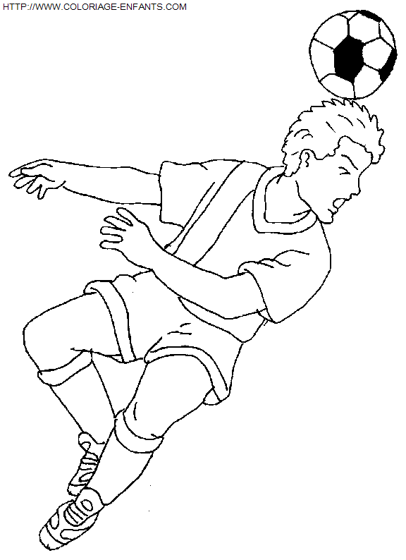 coloriage Aventure Football