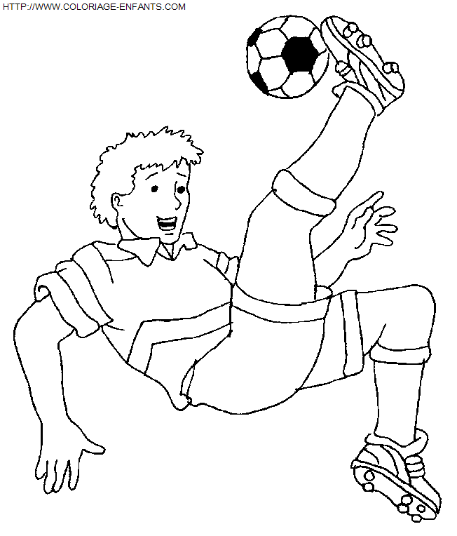 coloriage Aventure Football