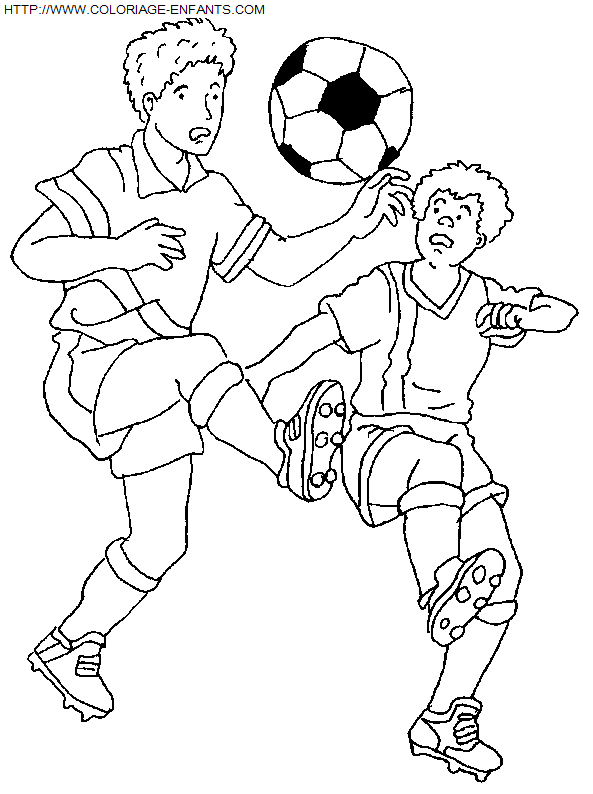 coloriage Aventure Football