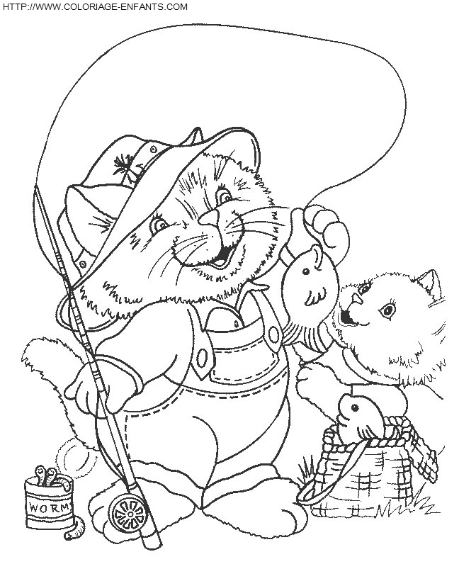 coloriage chats