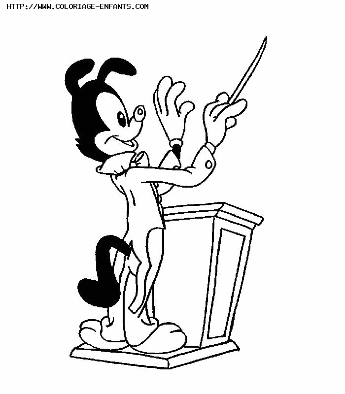 coloriage animaniacs