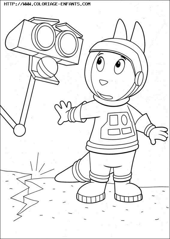 coloriage backyardigans