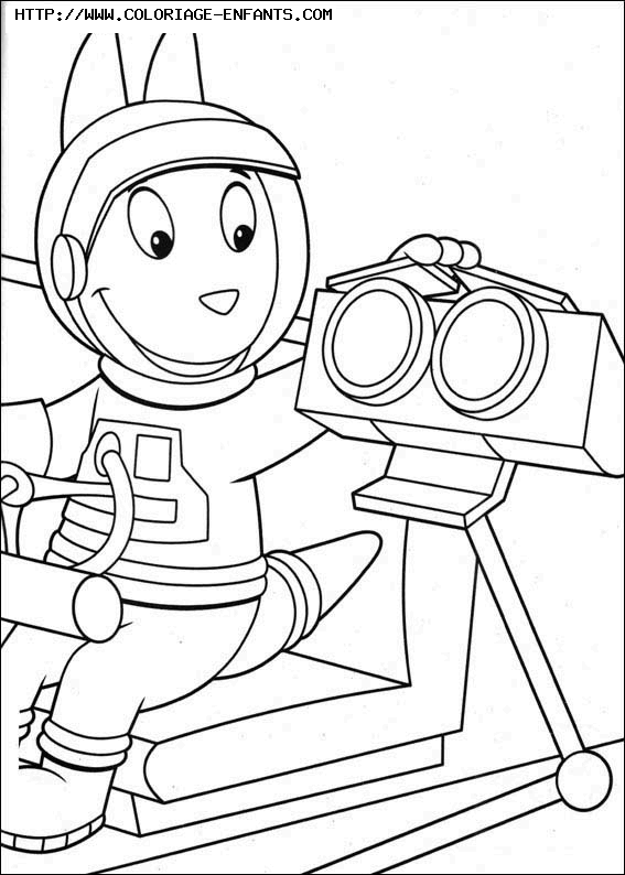 coloriage backyardigans