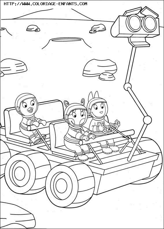 coloriage backyardigans