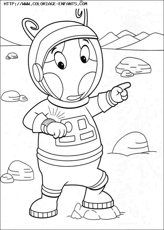 coloriage backyardigans