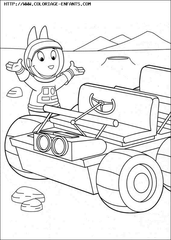 coloriage backyardigans