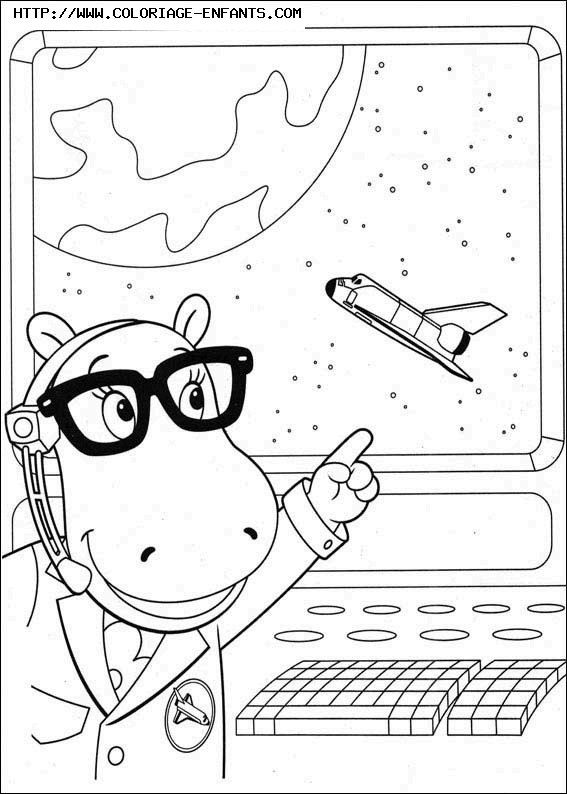 coloriage backyardigans