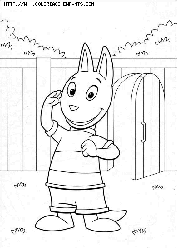 coloriage backyardigans