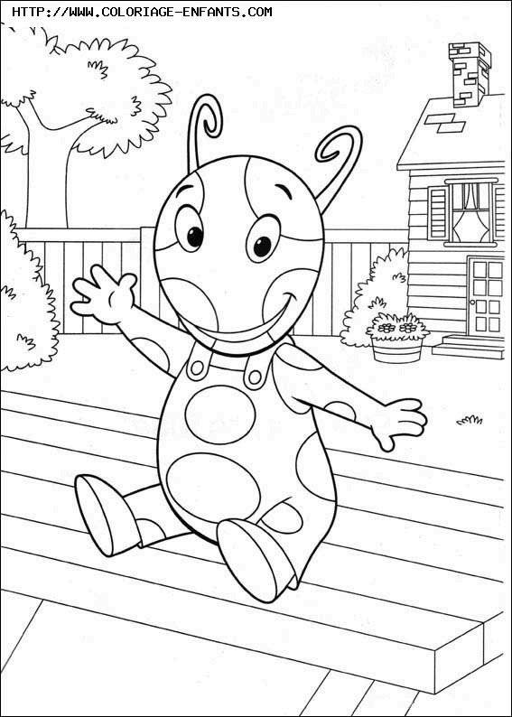 coloriage backyardigans