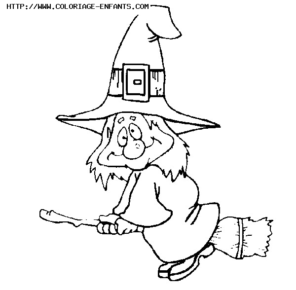 coloriage Fête halloween