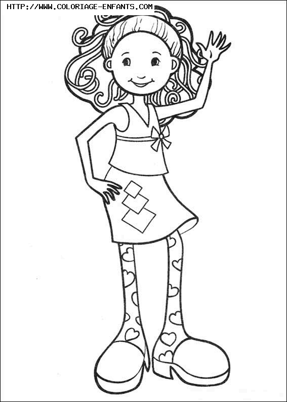 coloriage groovy girls