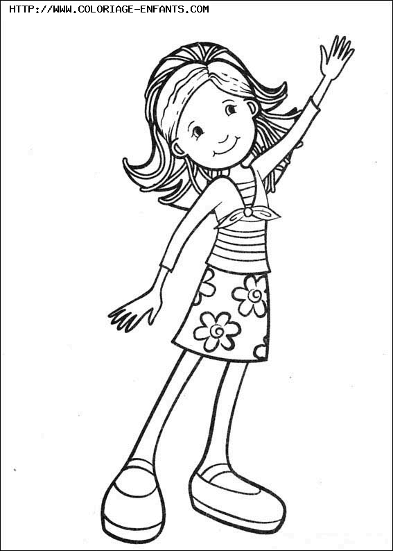 coloriage groovy girls