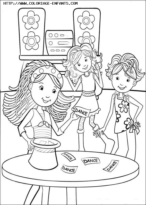 coloriage groovy girls