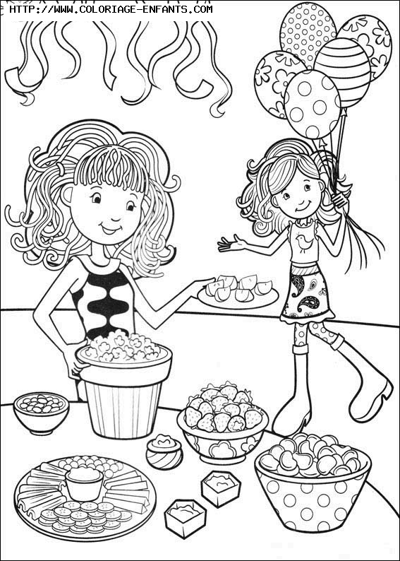 coloriage groovy girls